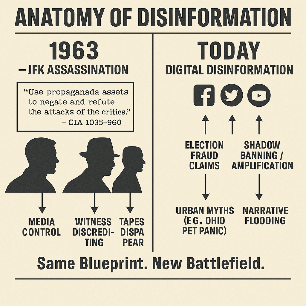 Part 3: CIA Playbook — Disinformation, Covert Ops, and Plausible&nbsp;Deniability