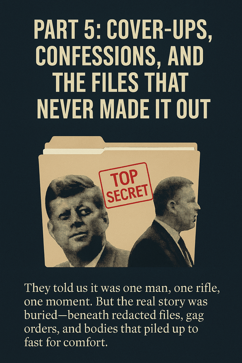 Part 5: Cover-Ups, Confessions, and the Files That Never Made It&nbsp;Out