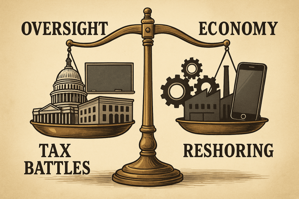 Sunday Wrap-Up: Oversight, Tax Battles, and the Shape of Things to&nbsp;Come