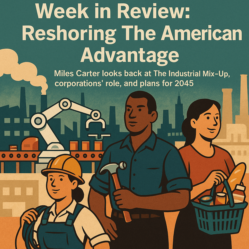 Week in Review: Reshoring America—Reality, Risks, and&nbsp;Roadmaps
